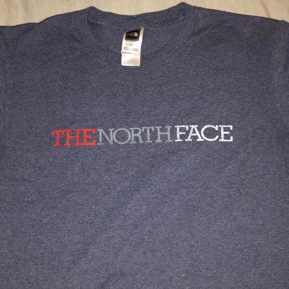 The North Face Blue Short Sleeve Tee